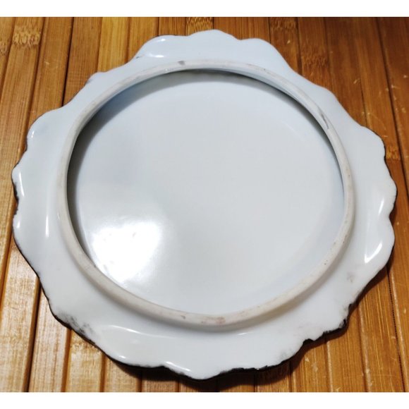 Hand Painted Nautical Lighthouse Theme 6" Decor Art Plate Nadine Benn Signed - Picture 7 of 9